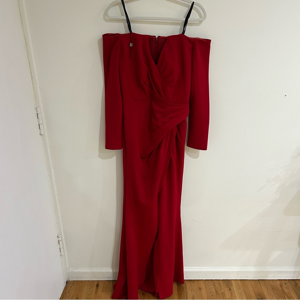 Tadashi Shoji Vibrant Red Gown